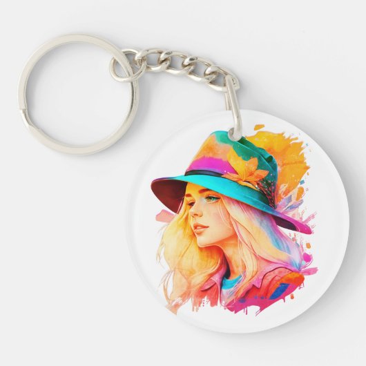 アクリルキーチェーン キーホルダー (正面)