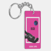アクリルキーチェーン キーホルダー (正面左)