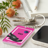 アクリルキーチェーン キーホルダー (正面右)