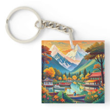 アクリルキーチェーン