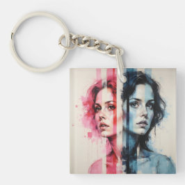 アクリルキーチェーン キーホルダー