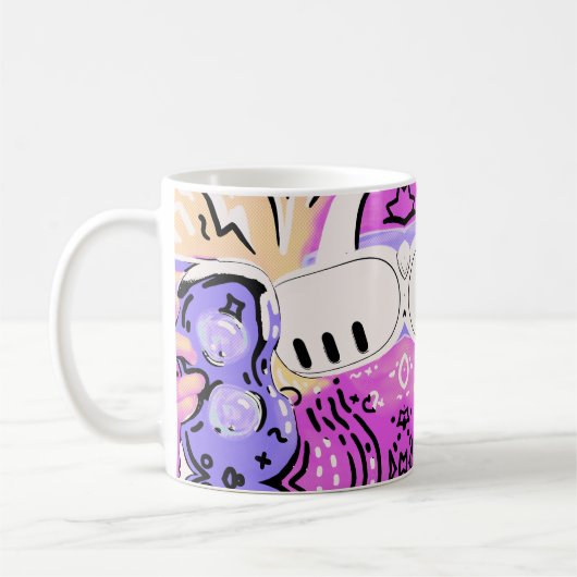 アクリルキーチェーン コーヒーマグカップ (左)
