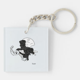 アクリルキーチェーン：マンパワー キーホルダー