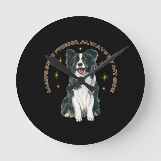 アクリルキーチェーン ラウンド壁時計 (正面)