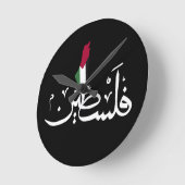 アクリルキーチェーン ラウンド壁時計 (傾斜)