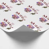 アクリルキーチェーン ラッピングペーパー (角)