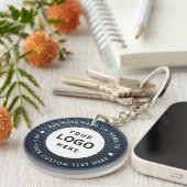 アクリルキーチェーン、円（両面） キーホルダー (正面右)