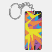 アクリルキーチェーン：混乱 キーホルダー (正面左)