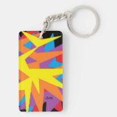 アクリルキーチェーン：混乱 キーホルダー (裏面)