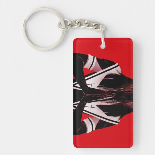 アクリルキーチェーン |神っぽい | FLO キーホルダー (正面)