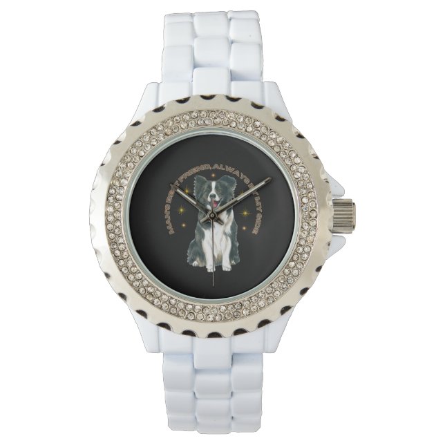 アクリルキーチェーン 腕時計 (正面)