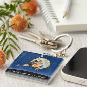 アクリルキーチェーン、魔女のスウィートライド キーホルダー (正面右)