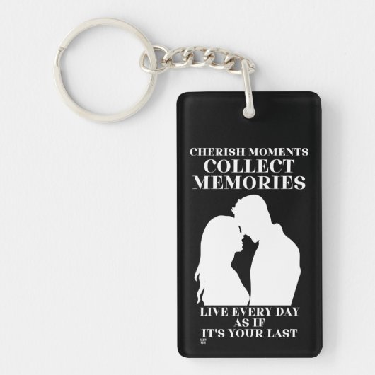 アクリルキーチェーン「CHERISH MOMENTS...」 キーホルダー (正面)