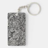 アクリルキーリング キーホルダー (裏面)