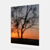 アクリルサインサンセットデザインスタイル アクリルサイン (傾斜)