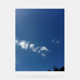 アクリルサインデザインスタイル青空 アクリルサイン