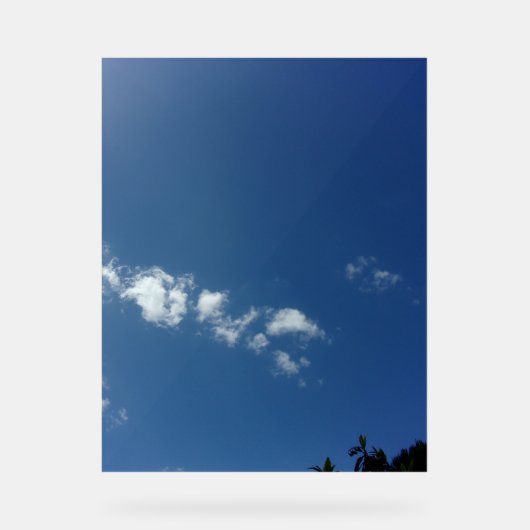 アクリルサインデザインスタイル青空 アクリルサイン (正面)