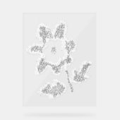 アクリルサインARTデザインスタイル アクリルサイン (正面)