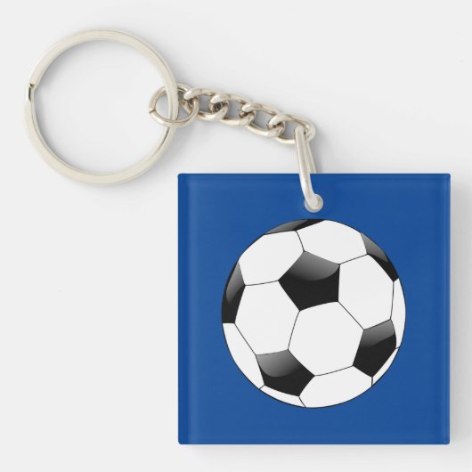 アクリルサッカーキーリング キーホルダー (正面)