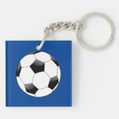 アクリルサッカーキーリング キーホルダー (裏面)