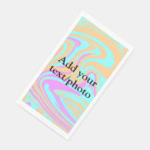 アクリルシンプル流動大理石あなたのテキスト名custを追加 (コーナー)