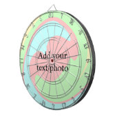 アクリルシンプル流動大理石あなたのテキスト名custを追加 ダーツボード (正面右)