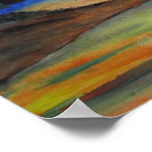 アクリルシー絵画スケープ聖なる書物、 経典 ポスター (角)