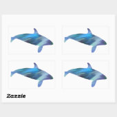 アクリルスタイルオルカステッカー 長方形シール (シート)