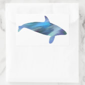 アクリルスタイルオルカステッカー 長方形シール (バッグ)