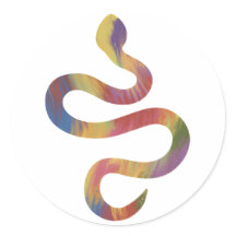 アクリルスタイルスネークステッカー