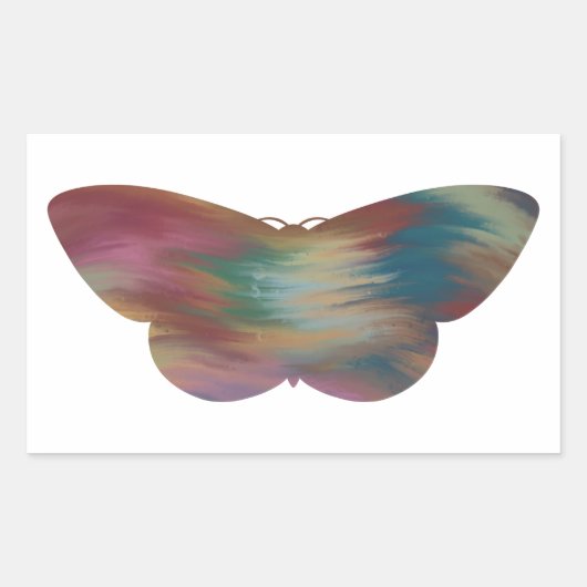 アクリルスタイルモステッカー 長方形シール (正面)