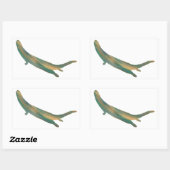 アクリルスタイルリバーオッタシール 長方形シール (シート)