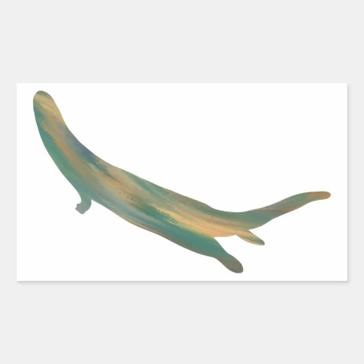 アクリルスタイルリバーオッタシール 長方形シール (正面)