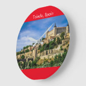 アクリルスペインの壁時計用画像 ラージ壁時計 (傾斜)