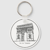 アクリルトレイ キーホルダー (正面)