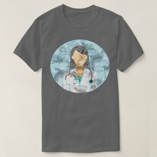 アクリルドクターデザイン1 Tシャツ (デザイン正面)