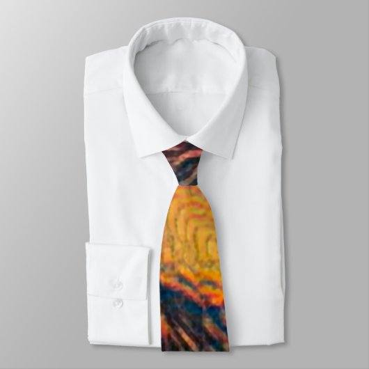 アクリルハリケーンアイアーティザン抽象芸術 ネクタイ (タイ)