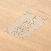 アクリルバウティゾスペインの招待状 アクリル招待状 (レイダウン)