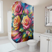 アクリルバラ シャワーカーテン (インサイチュ)