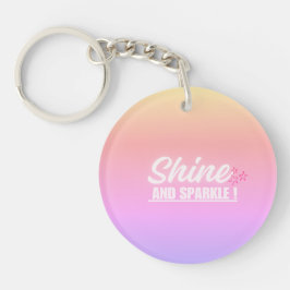 アクリルパープルキーチェーン💜 キーホルダー