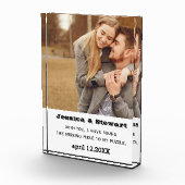 アクリルフォトブロック |カップルギフト人間関係 フォトブロック (右)