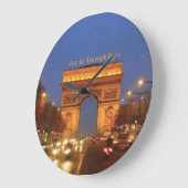 アクリルフランスの壁時計用画像 ラージ壁時計 (傾斜)