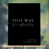 アクリルブラック&ホワイトカクテル時間結婚のサイン アクリルサイン (ニュートラル)