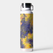 アクリルポーティング，ブロンズ，金ゴールド，ブラック，結晶/ ウォーターボトル (背面)