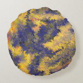 アクリルポーティング,ブロンズ,金ゴールド,ブラック,結晶/ ラウンドクッション (裏面)