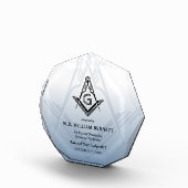 アクリルマソニック賞 |フリーメーソンプラーク フォトブロック (右)