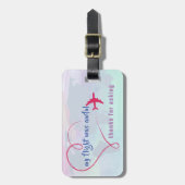 アクリルラゲージタグ ラゲッジタグ (正面縦)