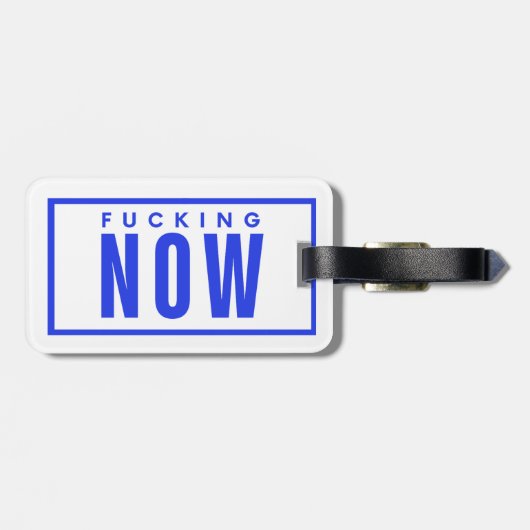 アクリルラゲージタグ ラゲッジタグ (裏面横)