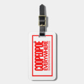 アクリルラゲージタグ ラゲッジタグ (正面縦)