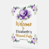 アクリル先生退職ウェルカムサイン | Apple アクリルサイン (傾斜)